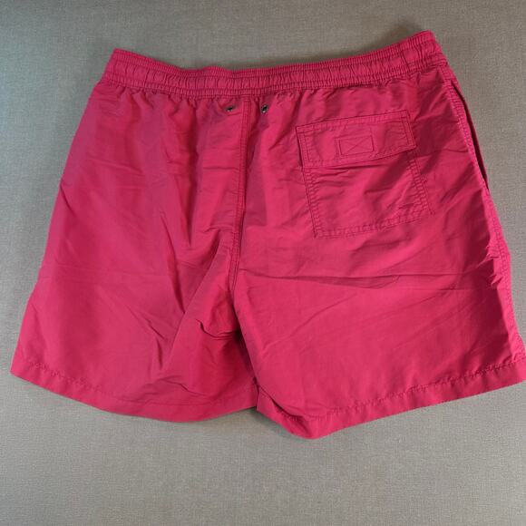 Polo Ralph Lauren Pink Swim Trunks Men’s L Nylon Mesh Lining Taiwan - Picture 2 of 15
